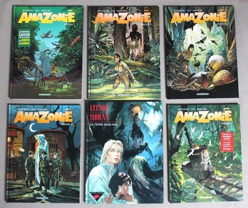 Amazonie T1 à T5 + La Terre sans mal - Série complète - 6x C, Livres, BD