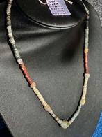 Assyrisch Karneool - Botten - Seatit halsketting, Antiek en Kunst