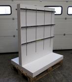 Display, Gondola, Rek, Stelling, B120 x D80 x H140 cm, wit, Nieuw in verpakking