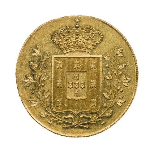 Portugal. D. Maria II (1834-1853). Peça (7.500 Reis) 1835 -, Postzegels en Munten, Munten | Europa | Niet-Euromunten