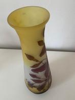 Emile Gallé - Vaas - Glas - H. 38,5 cm, Antiek en Kunst