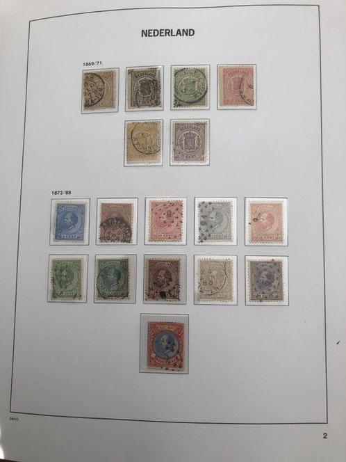 Nederland 1852/1969 - Verzameling vanaf klassiek in DAVO, Timbres & Monnaies, Timbres | Pays-Bas