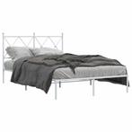 Stevig Bedframe 120x200 | Retour Deal | Slimme Koop, Huis en Inrichting, Slaapkamer | Bedden, Verzenden, Wit, Nieuw, Twijfelaar