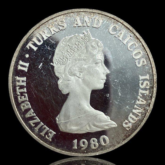 Turks- en Caicoseilanden (Brits overzees gebied). 20 Crowns, Postzegels en Munten, Munten | Europa | Niet-Euromunten