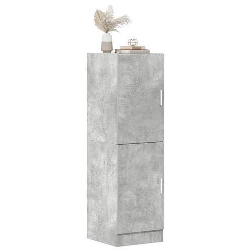 vidaXL Armoire de cuisine gris béton 38x41,5x131,5 cm, Maison & Meubles, Armoires | Autre, Neuf, Envoi