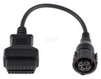OBDSTAR Scania 4 Pins OBD - 16 Pins OBD2 Verloopkabel Motorb, Verzenden, Nieuw