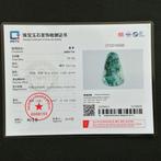 Natural Jade Carving Dragon Pendant - Gecertificeerde