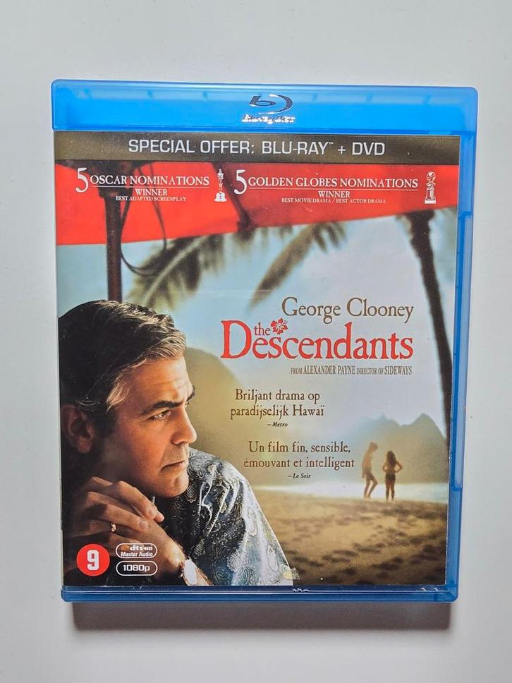 THE DESCENDANTS (BLURAY), Cd's en Dvd's, Blu-ray, Gebruikt