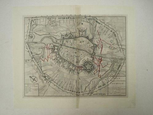 België - Doornik; Pierre Husson - Plan de la ville et, Boeken, Atlassen en Landkaarten