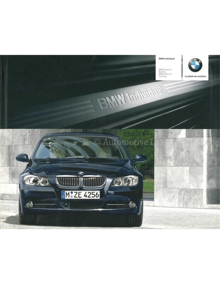 2006 BMW 3 SERIE SEDAN / TOURING INDIVIDUAL HARDCOVER BROC.., Livres, Autos | Brochures & Magazines, Enlèvement ou Envoi