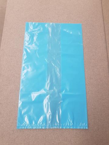 Zakken Food LDPE los transp. blauw 400/155x700x0 05 doos, Articles professionnels, Ophalen of Verzenden