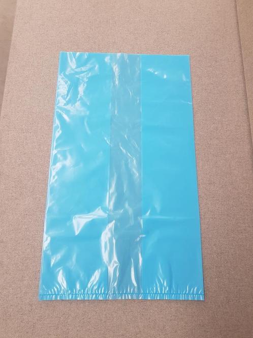 Zakken Food LDPE los transp. blauw 400/155x700x0 05, Zakelijke goederen, Stock en Retail | Verpakking en Verzending, Ophalen of Verzenden