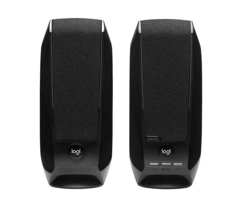 Logitech S150 - PC Speakerset Basic - Zwart (Geluid), Computers en Software, Pc speakers, Nieuw, Ophalen of Verzenden