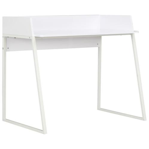 vidaXL Bureau 90x60x88 cm wit, Huis en Inrichting, Bureaus, Nieuw, Verzenden