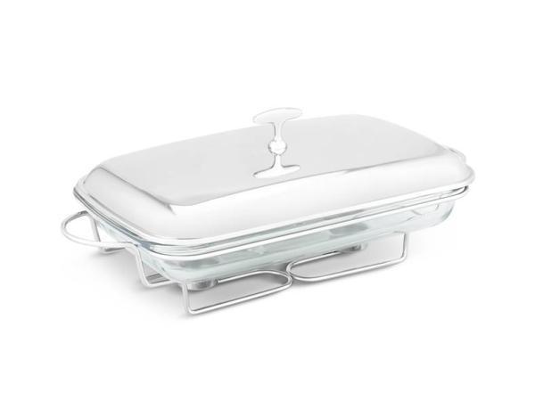 Veiling - Rechaud incl. Schaal en Deksel - 52x22x19 cm, Huis en Inrichting, Keuken | Keukenbenodigdheden