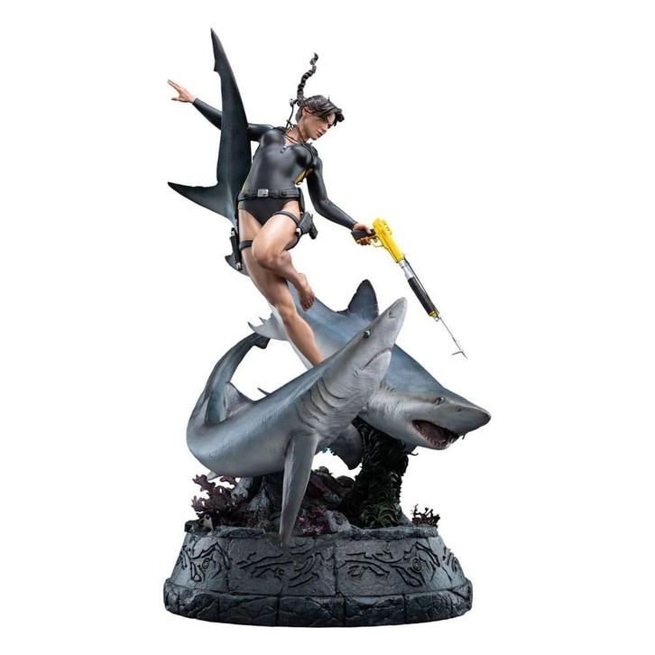 Tomb Raider Statue 1/4 Lara Croft-Quest for Avalon 74 cm, Verzamelen, Film en Tv, Ophalen of Verzenden
