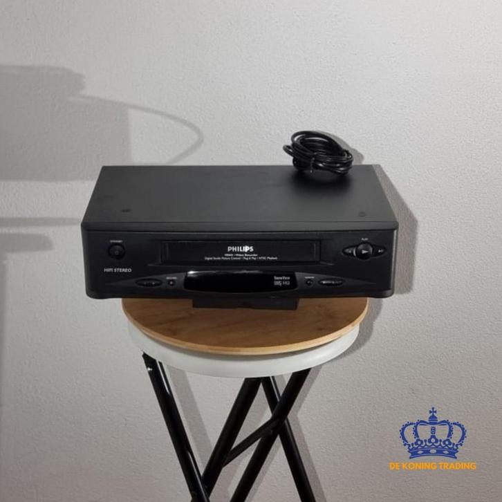 Philips VR501/02 | Videospeler  | Videorecorder | Vhs speler, Audio, Tv en Foto, Videospelers, Zo goed als nieuw, VHS-speler of -recorder