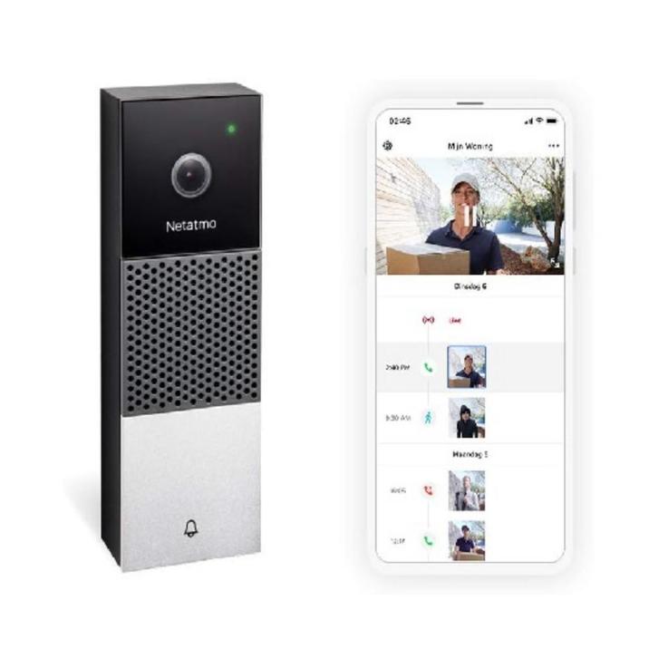 Netatmo Slimme Video Deurbel Homekit Zonder Abonnement |..., Huis en Inrichting, Deurbellen, Nieuw, Ophalen of Verzenden