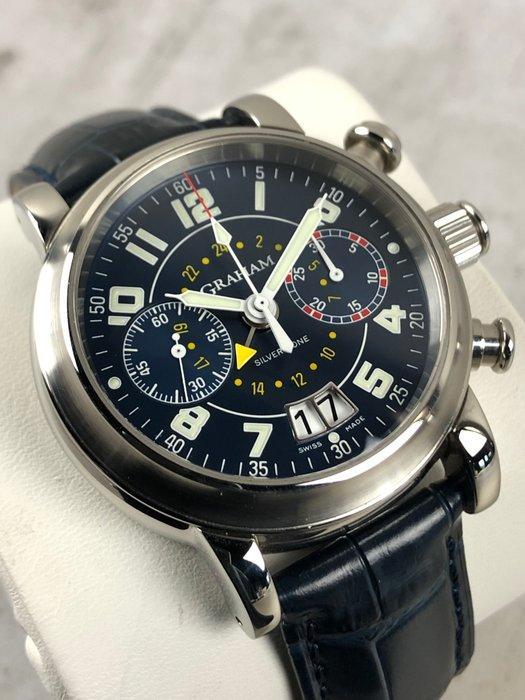 Graham - Silverstone Flyback Chronograph GMT Automatic -, Handtassen en Accessoires, Horloges | Heren