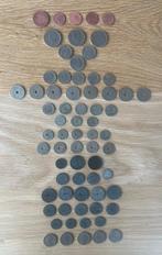 België. 1833 tot 1946 Lot van 68 koperen Belgische munten, Postzegels en Munten