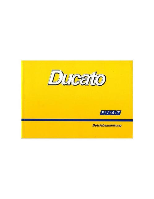 1991 FIAT DUCATO INSTRUCTIEBOEKJE DUITS, Autos : Divers, Modes d'emploi & Notices d'utilisation, Enlèvement ou Envoi