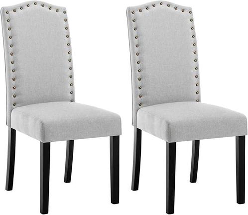 WOLTU Eetkamerstoelen - Set van 2 - Massief houten poten - L, Huis en Inrichting, Overige Huis en Inrichting, Verzenden