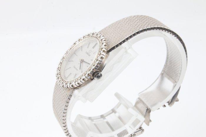 Omega - Geneve Diamond Bezel Manual Wind - Dames - 1980-1989, Handtassen en Accessoires, Horloges | Heren