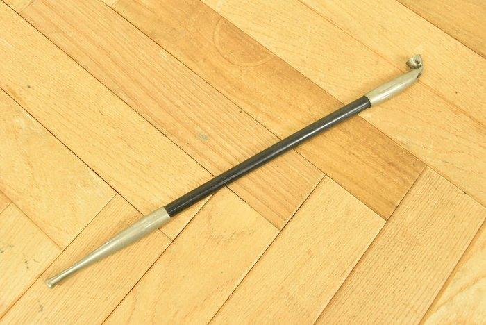 Pijp - Messing, Staal (roestvrij), Bamboe, Leder, Antiquités & Art, Antiquités | Autres Antiquités