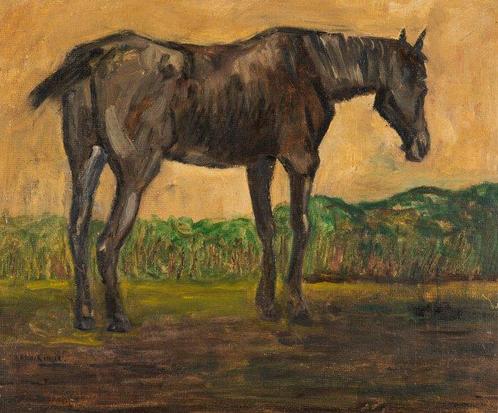 Marie Henri Mackenzie (1878-1961) - Paard, Antiek en Kunst, Kunst | Schilderijen | Klassiek