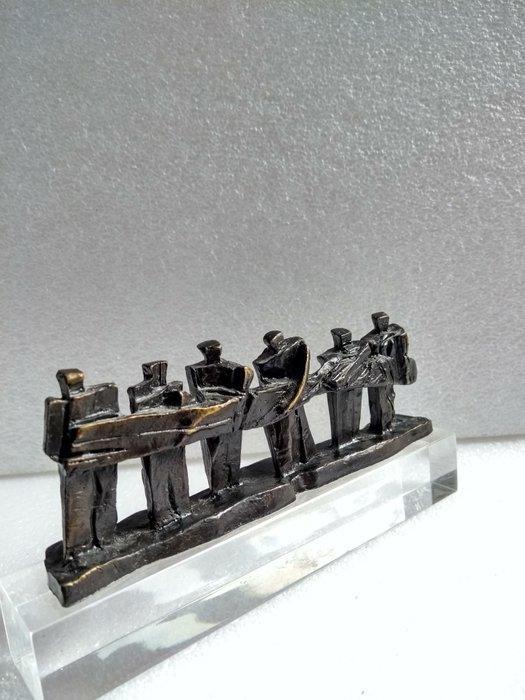 Frans Steginga - Sculpture, Samen de zaak van de grond, Antiek en Kunst, Curiosa en Brocante