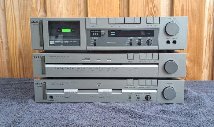 Akai - AM-U110 versterker - AT-K110 tuner - CS-F110, Audio, Tv en Foto, Radio's