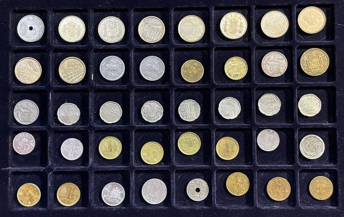 Monde. Verzameling munten uit Zuid Europa (331 stuks) 19de &, Postzegels en Munten, Munten | Europa | Niet-Euromunten