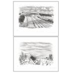 André Jacquemin (1904-1992) - Lot de 2 Gravures originales -