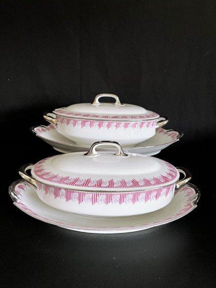 Limoges/Legrand - Tafelservies (72) - Porselein, Antiek en Kunst, Antiek | Meubels | Tafels