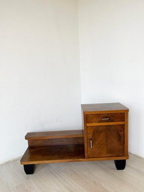 Console - Bakélite, Laiton, Noyer, Antiek en Kunst, Kunst | Designobjecten