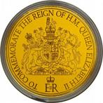 Verenigd Koninkrijk. Gold medal Coronation of Queen, Postzegels en Munten, Munten | Europa | Niet-Euromunten