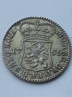 Pays-Bas, Hollande 1/4 Gulden 1759 (Sans prix de réserve)