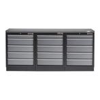 Werkbank set met MDF werkblad met RVS plaat omkleed - 15, Doe-het-zelf en Bouw, Ophalen of Verzenden, Nieuw