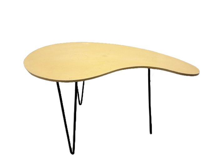 Bijzettafel - Hout, Staal, Antiek en Kunst, Kunst | Designobjecten