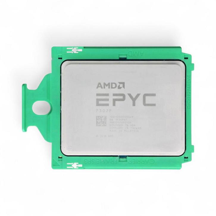 AMD Epyc 7302P - 16 Cores, 32 Threads, 3.0 - 3.3 GHz, Cache, Computers en Software, Processors, 3 tot 4 Ghz, Refurbished, Verzenden