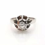 Ring - 18 karaat Witgoud -  0.25ct. tw. Diamant (Natuurlijk)