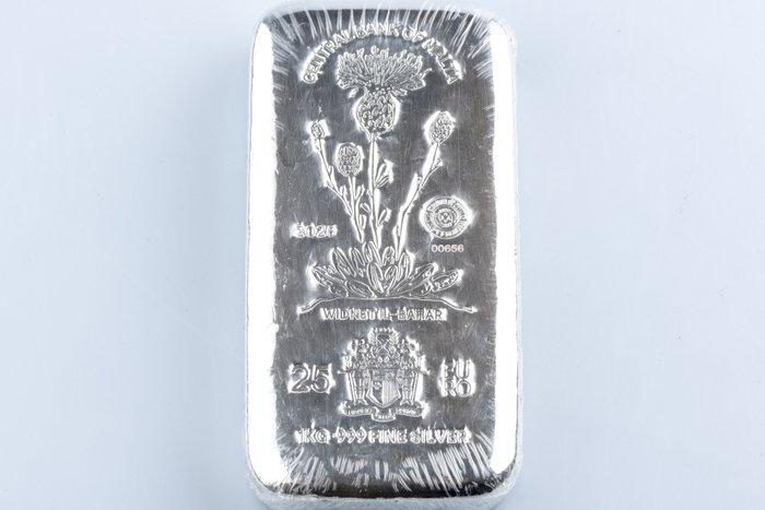 1 kilogram - Zilver .999 - BANK OF MALTA, Postzegels en Munten, Edelmetalen en Baren