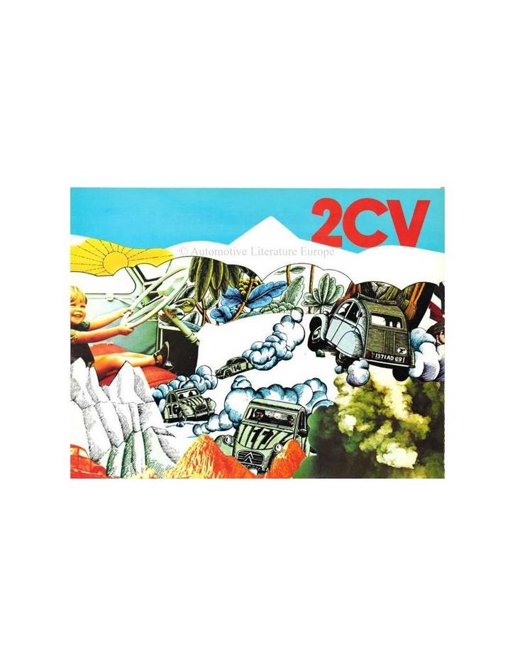 1971 CITROEN 2CV BROCHURE NEDERLANDS, Boeken, Auto's | Folders en Tijdschriften