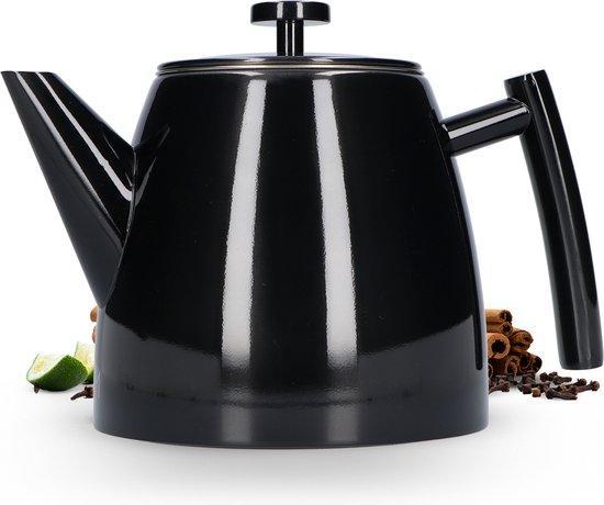 2dekans | Vaja® Theepot Juliette met Filter - Dubbelwandig, Verzamelen, Merken en Reclamevoorwerpen, Ophalen of Verzenden