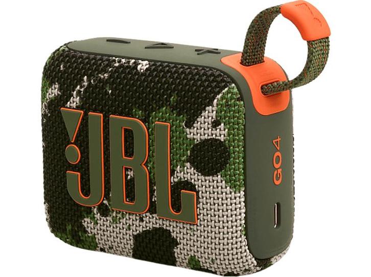 JBL -  Draagbare Luidspreker Go 4 Camo, Audio, Tv en Foto, Luidsprekerboxen, Nieuw, JBL, 60 tot 120 watt, Verzenden