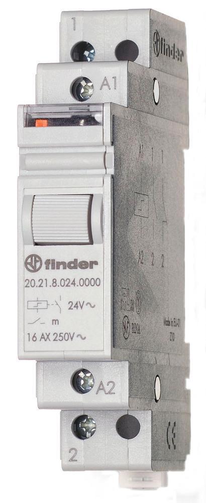 Finder 20 Bistabiel Relais - 20.21.8.230.4000, Doe-het-zelf en Bouw, Elektriciteit en Kabels, Verzenden