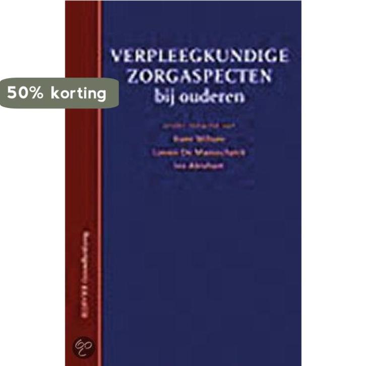 Verpleegkundige zorgaspecten bij ouderen 9789035230705, Boeken, Wetenschap, Zo goed als nieuw, Verzenden