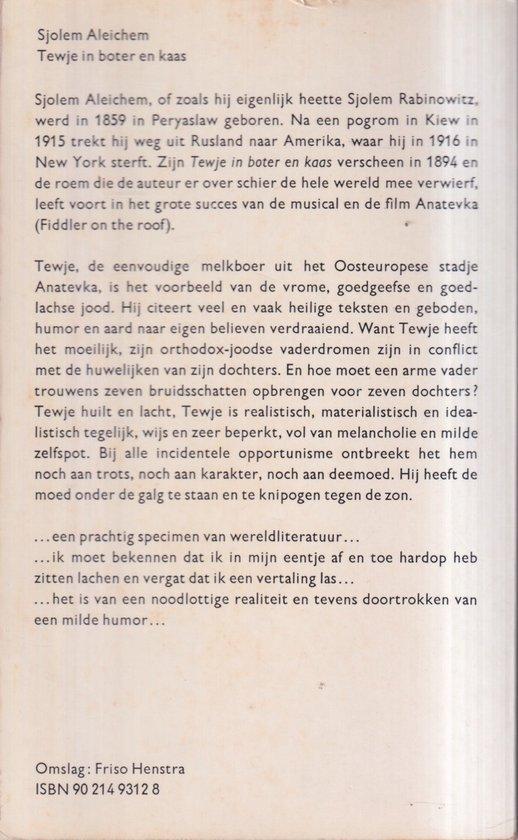 Tewje in boter en kaas 9789021493121 Aleichem, Boeken, Overige Boeken, Gelezen, Verzenden
