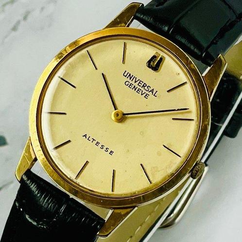 Universal Genève - ALTESSE - Zonder Minimumprijs - 542101 -, Handtassen en Accessoires, Horloges | Heren