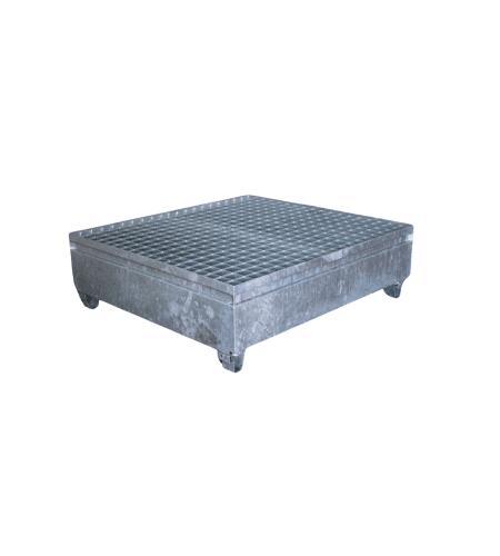 Stalen lekbak IBC tank 1050 liter verzinkt nieuw, Doe-het-zelf en Bouw, Overige Doe-Het-Zelf en Bouw, Ophalen of Verzenden